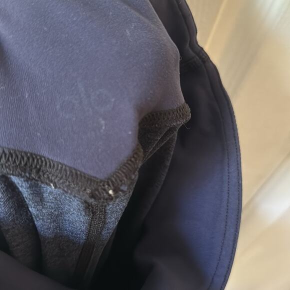 Alo Alosoft Yoga High Waisted Lounge Leggings Heathered Navy size XS - Picture 9 of 9